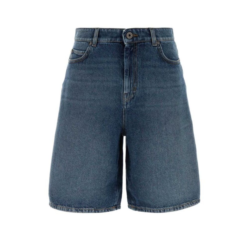 Weekend Max Mara Women Denim Donnola Bermuda Shorts